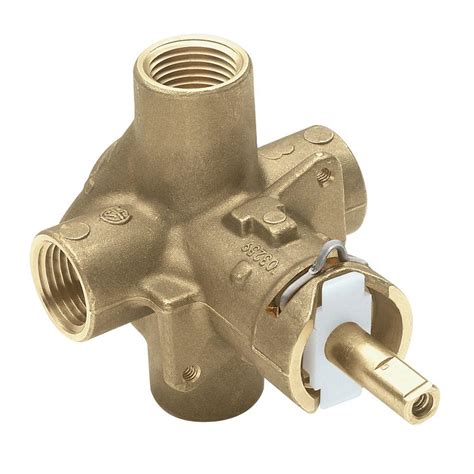 moen shower valve rough in depth